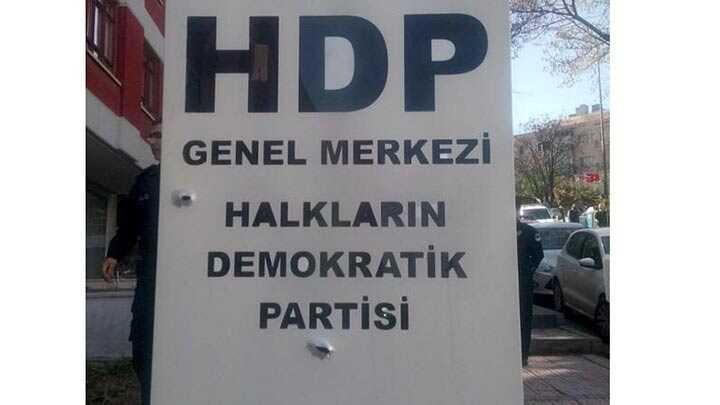 HDP Genel Merkezine ate ald