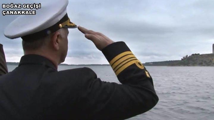Deniz Kuvvetleri Komutanlndan muhteem anakkale klibi