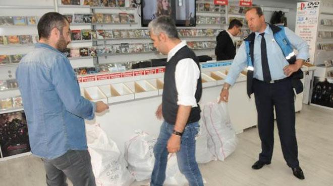 Kocaeli'de 15 bin korsan CD'ye el konuldu