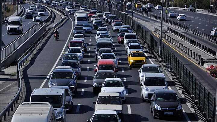 stanbul'da trafik kilit