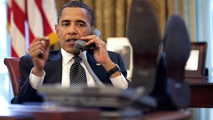 Obama Suudi Arabistan Kral Selman ile telefonda grt