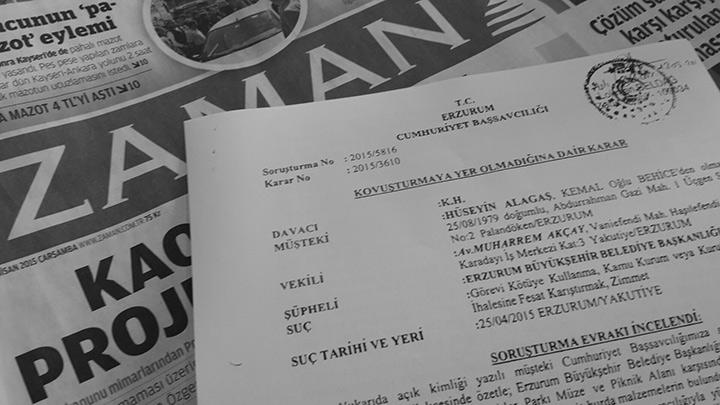 Zaman Gazetesi'nin yalan haberine yarg tokad