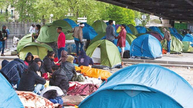 Paris'te utan kamp