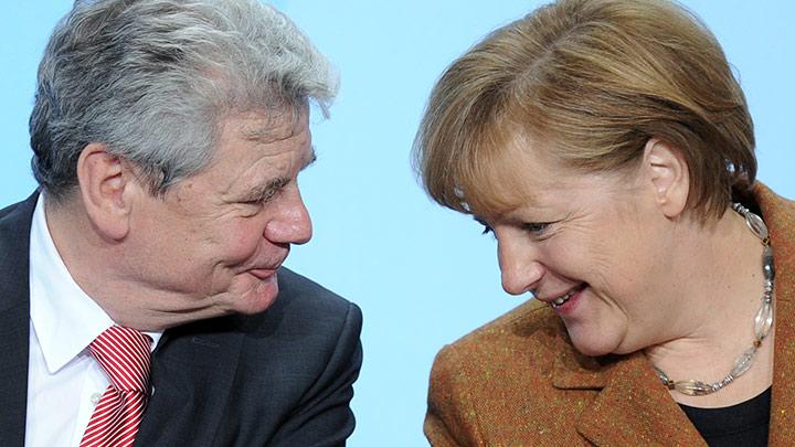 Merkel ve Gauck, Sisi ile grecek