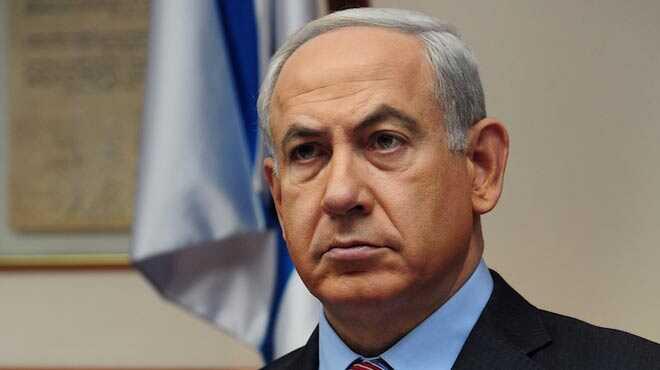 Netanyahu'dan fla Filistin aklamas