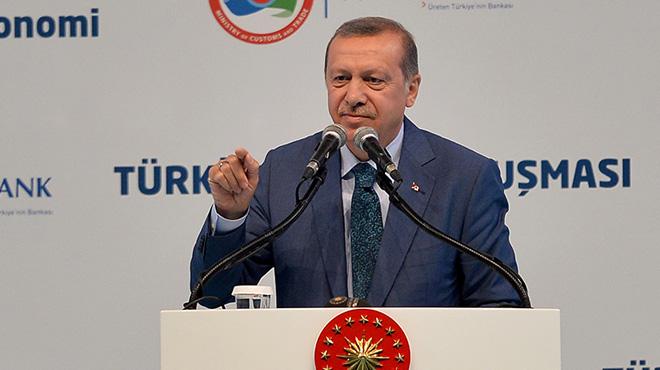 Erdoan pankart gsterdi, mjdeyi verdi