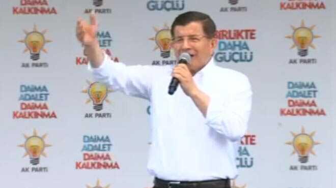 Davutolu: Buradan bir mjdeyi daha aklyorum...