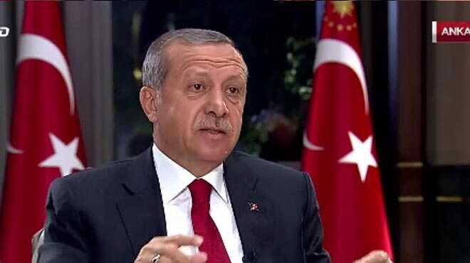 Cumhurbakan Erdoan canl yaynda konutu