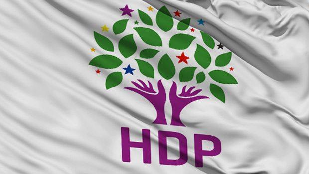 HDP logosunda PKK mesaj
