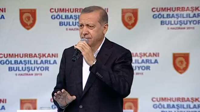 Cumhurbakan Erdoan Glbanda konutu