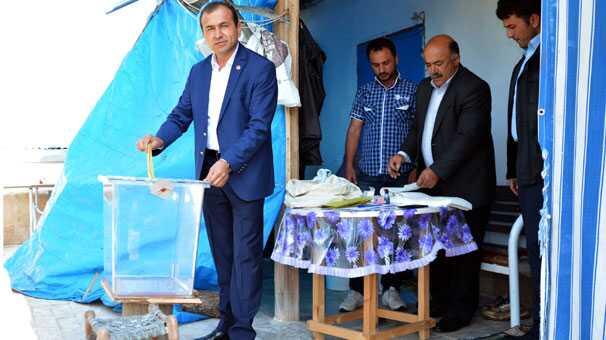 Burada seim erken bitti