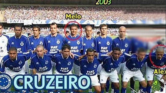 Cruzeiro Alex'in jbilesini resmen aklad