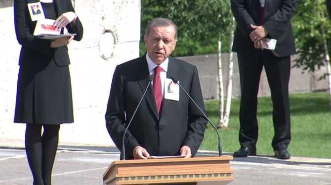 Cumhurbakan Erdoan, Demirelin cenazesinde konutu