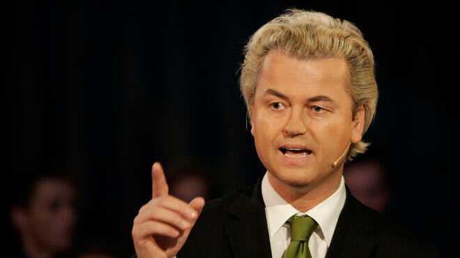 Wilders, slam kart karikatrleri yaynlad