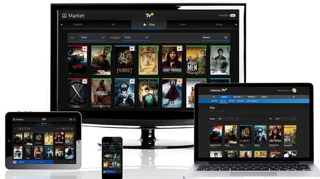Yan odada da artk Turkcell TV Plus var