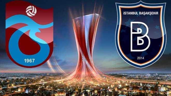 Trabzonspor ve Baakehirin rakibi belli oldu!