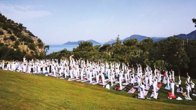Daday Yaylasnda yoga festivali
