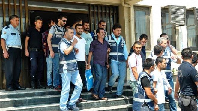 Tarsus'ta, Suru protestosuna katlanlar adliyede