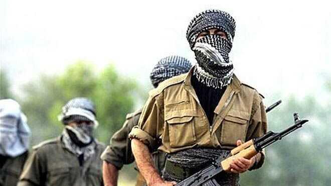 PKKl terristler Diyarbakrda polis kard