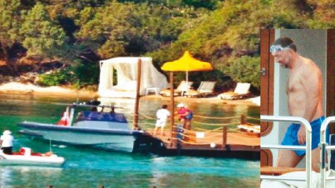 Bodrum'da plaj kapatt