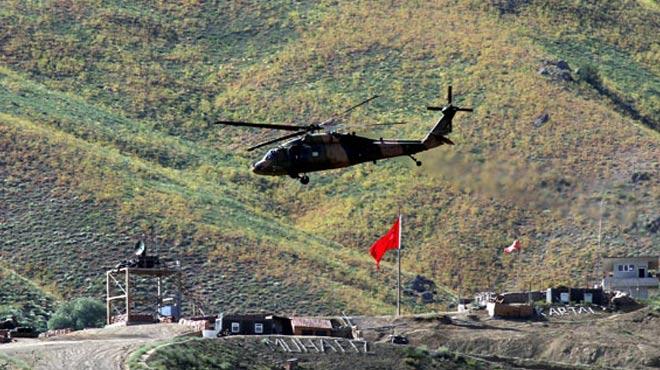 Trk jetleri PKKya ait 4 hedefi vurdu