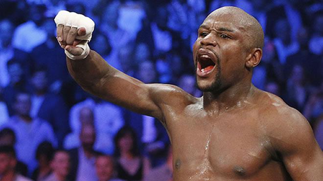 Mayweather rekor peinde!