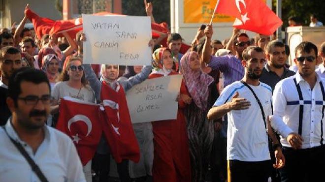  Midyat'ta terr olaylar protesto edildi