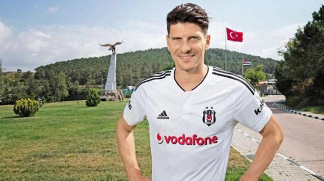 Beiktatan fla bildirim! Mario Gomez 1 yl daha...