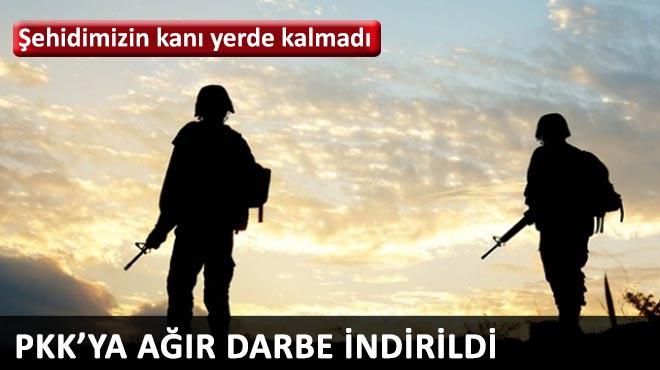 PKKya ar darbe! ehidimizin kan yerde kalmad