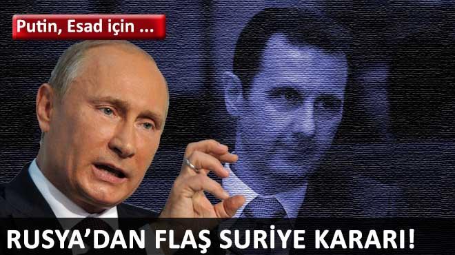 Putin'den katil Esad'da tam destek