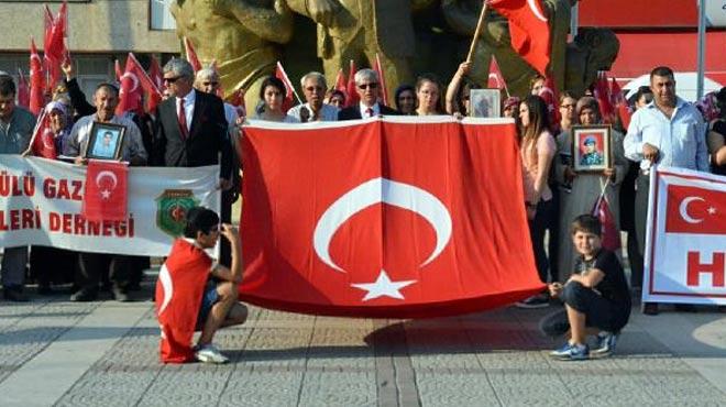 Turgutlu'da terre sessizlik eylemi