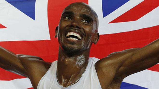 Mo Farah st ste dnya ampiyonu!