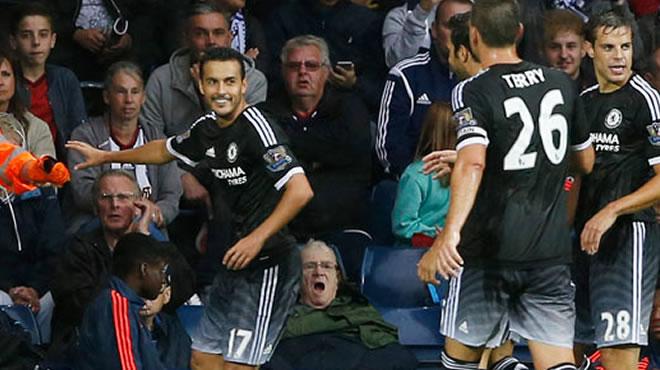 Chelsea sonunda kazand! Pedro fark!