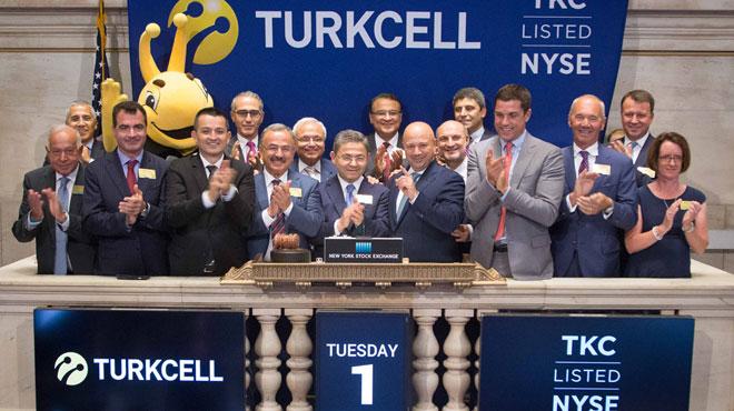 New York Borsasnda gong Turkcell iin ald