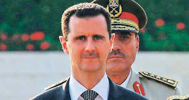 Suriye'de rejimin kalesine bombal saldr
