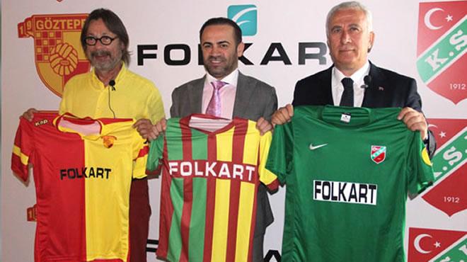 Folkart, Gztepe ve Karyaka'ya sponsor oldu!