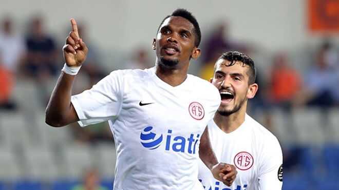 Antalyaspor'da Eto'o oku!