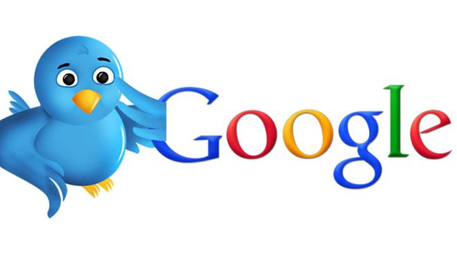 Twitter ve Google'dan ortak alma