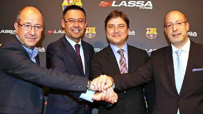 Lassa, 4 yllna dnya devi Barcelona'ya sponsor oldu