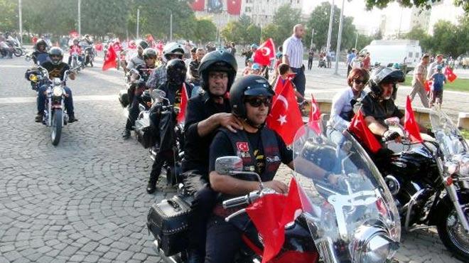 Gaziantep'te motosikletli terre tepki sr