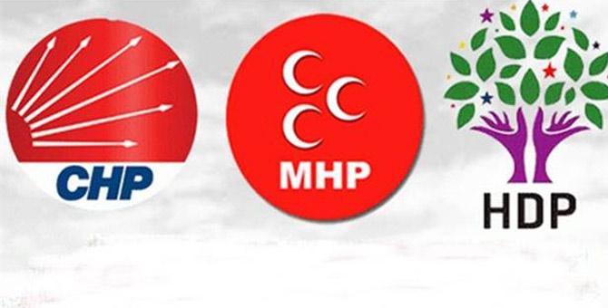 Aday listelerinin ardndan MHP, CHP ve HDPde son durum