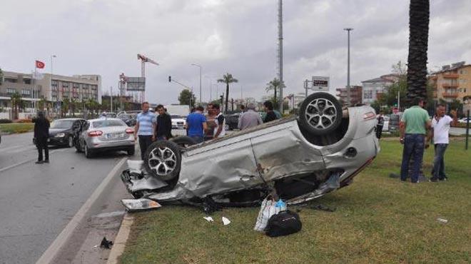 Manavgatta trafik kazas: 4 yaral