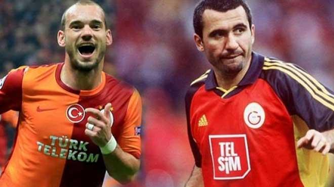 Sneijder, Hagi'nin rekoruna gz dikti!