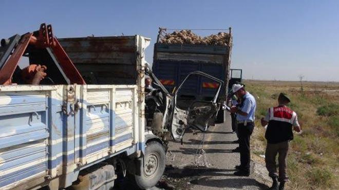 Aksaray'da feci kaza: 1 l, 1 yaral