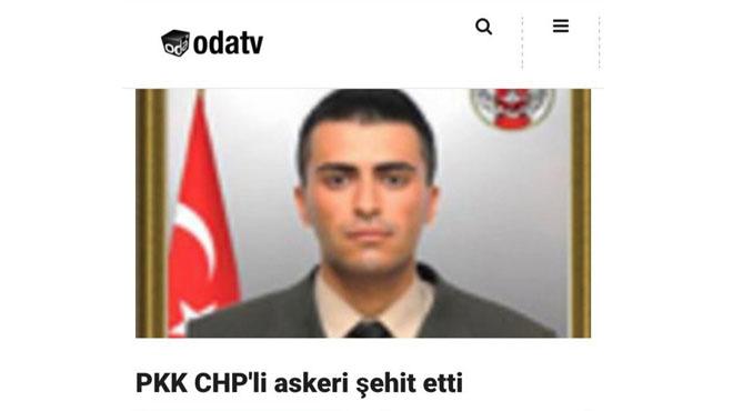 CHP'nin kanal Oda TV'den skandal ehit haberi