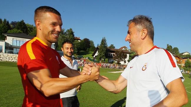 Galatasaray'n fedakar panzeri Podolski