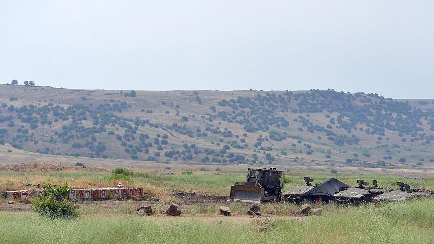 Golan Tepeleri'ne fze dt