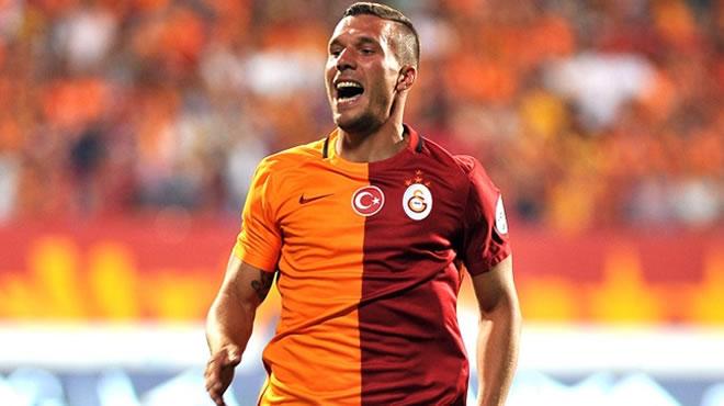 Galatasaray'a Podolski'den iyi haber