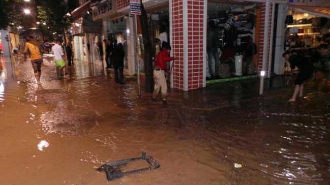 Ordu ve Samsun'da saanak yamur yaam etkiledi