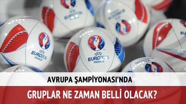 EURO 2016 gruplar ne zaman belli olacak?